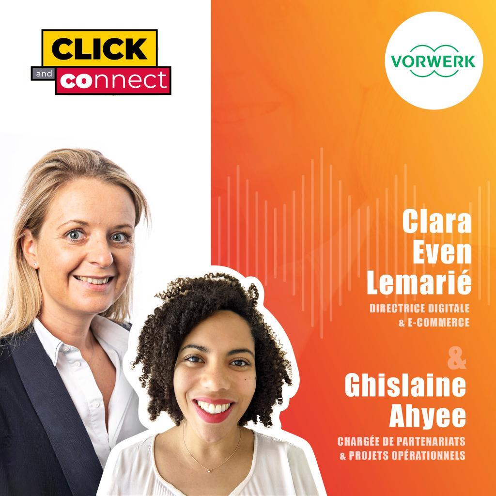Clara Even-Lemarié, directrice digital et e-commerce, et Ghislaine Ahyee, chargée de partenariats et projets opérationnels, Vorwerk