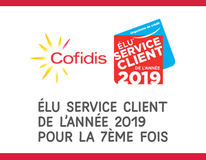 COFIDIS est « Élu Service Client de l’année 2019 »